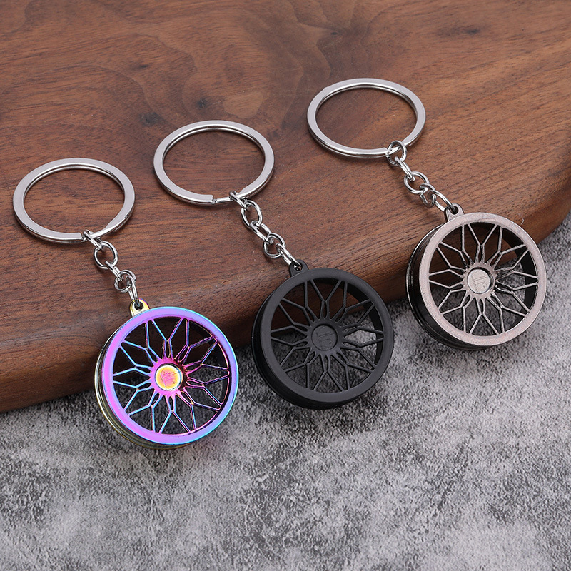 Metal Wheel Hub Keychain Penda - Men'S Fashion Hub ulasan dan harga