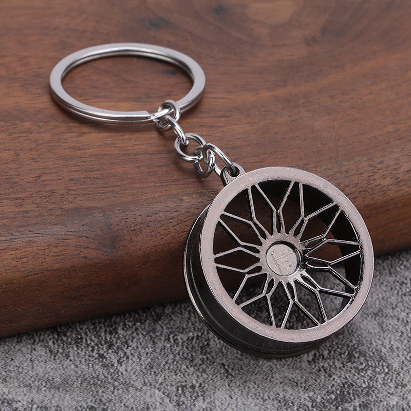 Metal Wheel Hub Keychain Penda - Men'S Fashion Hub ulasan dan harga