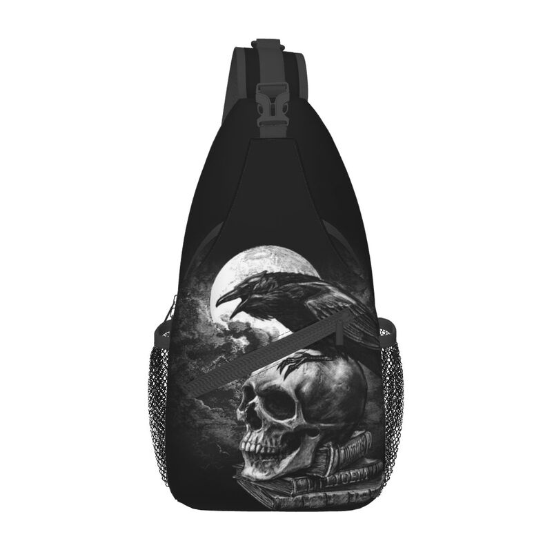 Crow The Skull Sling Crossbody - Mens Fashion Blog ulasan dan harga