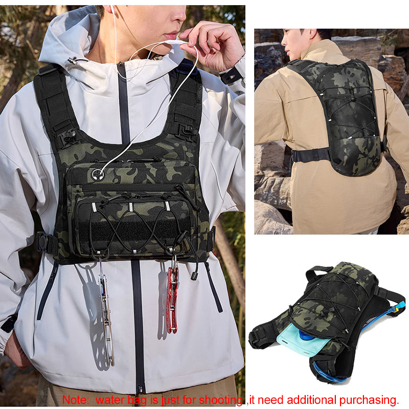 Tactical Bag Front Chest Rig V - Tactical Vest Men ulasan dan harga