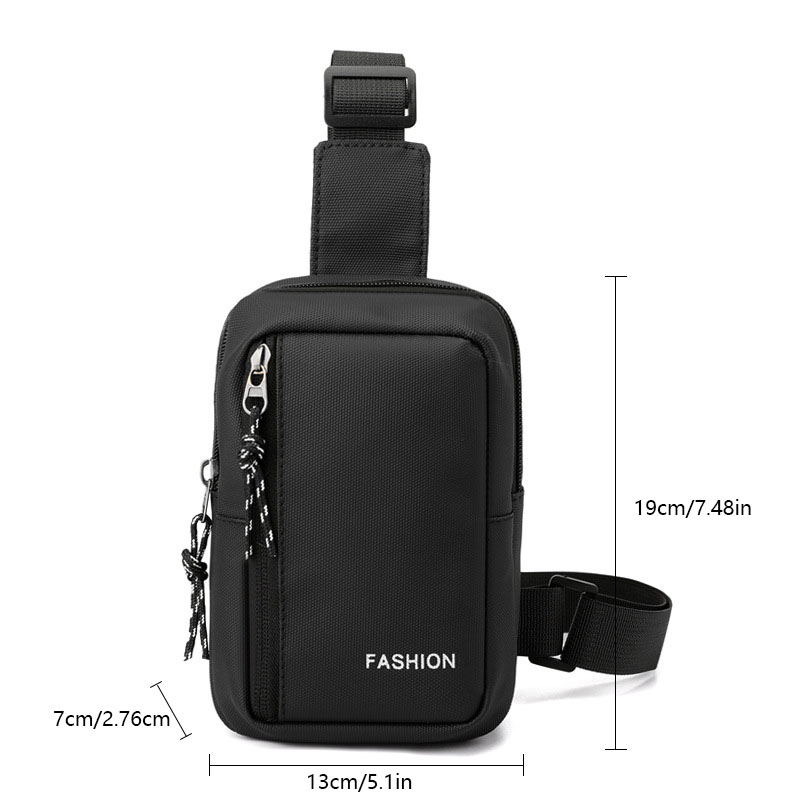 Men Oxford Chest Bags Casual M - Mens Fashion Blog ulasan dan harga