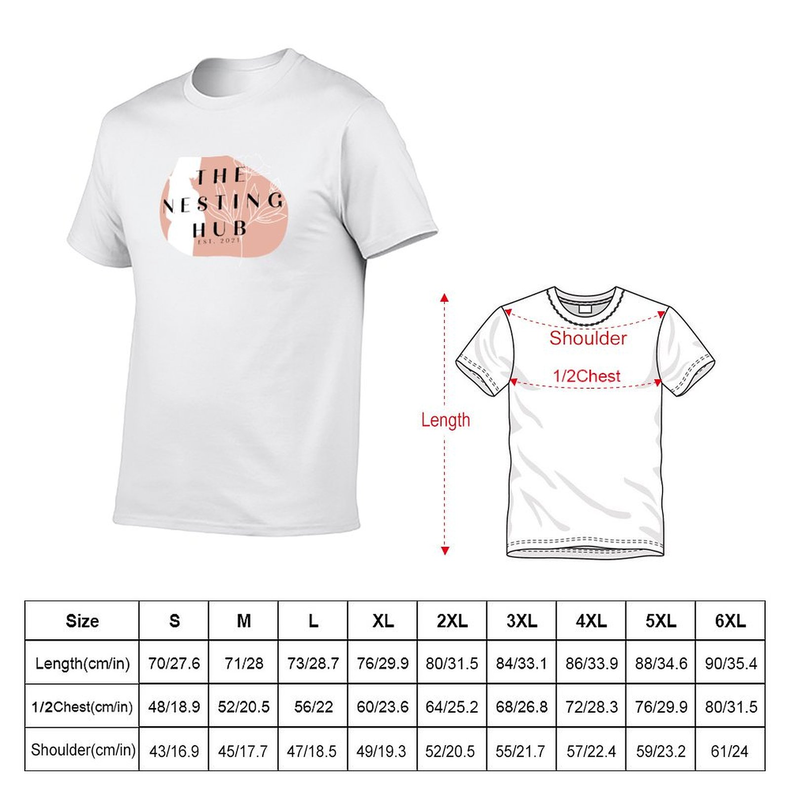 The Nesting Hub T-Shirt Street - Men'S Fashion Hub ulasan dan harga