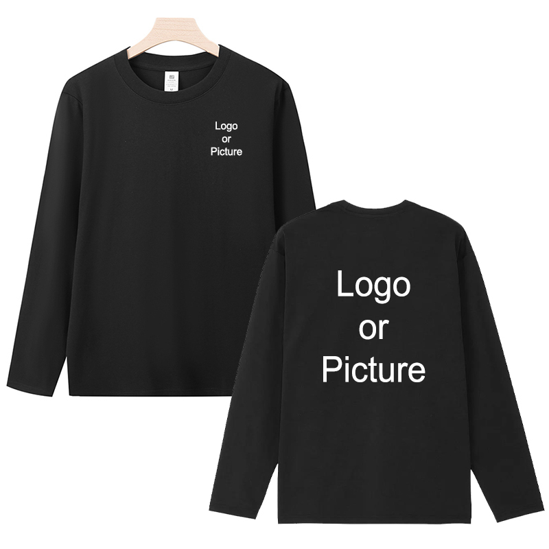 Customized Cotton Long Sleeve  - Mens Fashion Casual Outfits ulasan dan harga