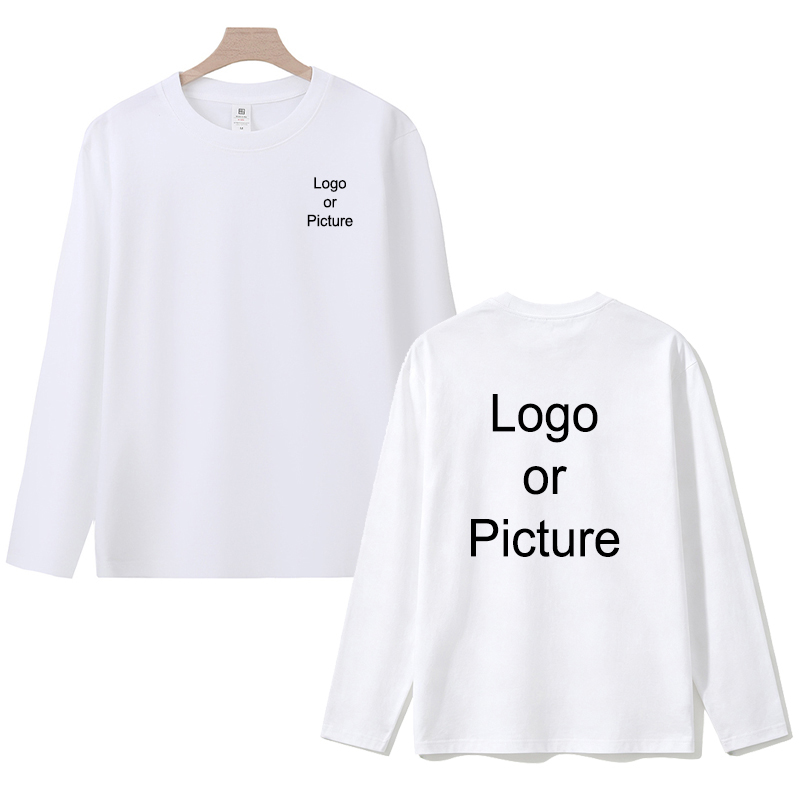Customized Cotton Long Sleeve  - Mens Fashion Casual Outfits ulasan dan harga