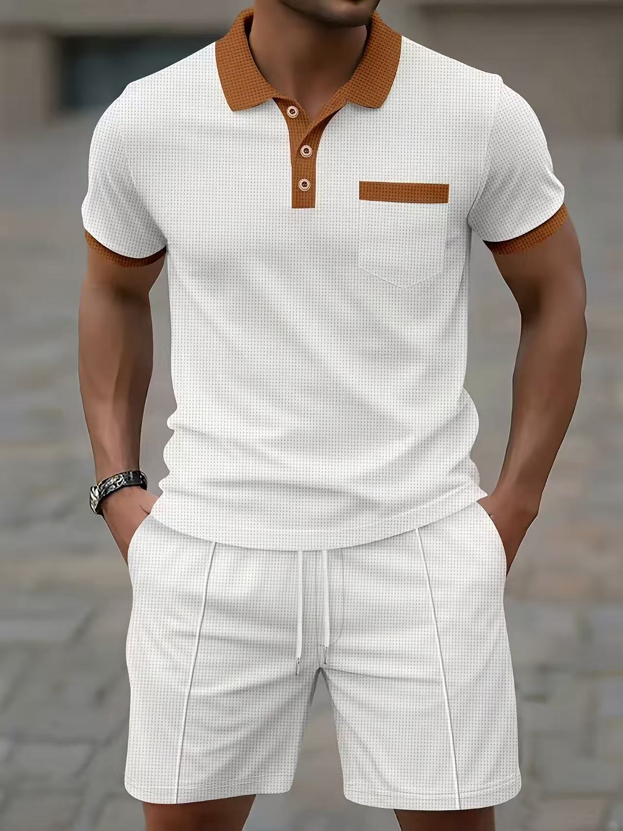 Bestselling men's summer short - Men'S Fashion Polo Shirt ulasan dan harga