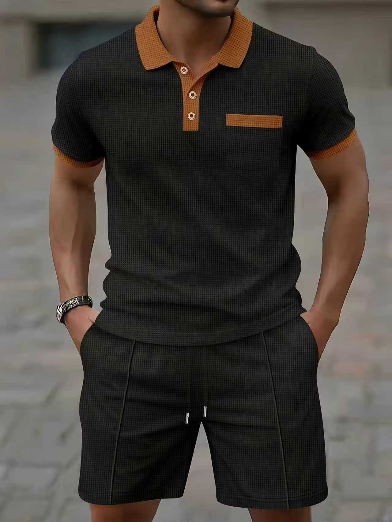 Bestselling men's summer short - Men'S Fashion Polo Shirt ulasan dan harga