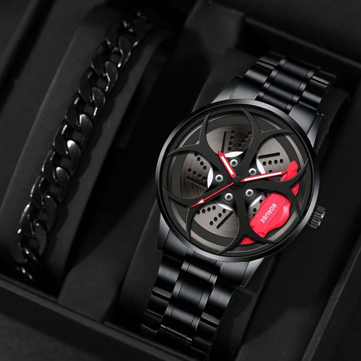 2PCS Set Men's Fashion Car Whe - Men'S Fashion Hub ulasan dan harga
