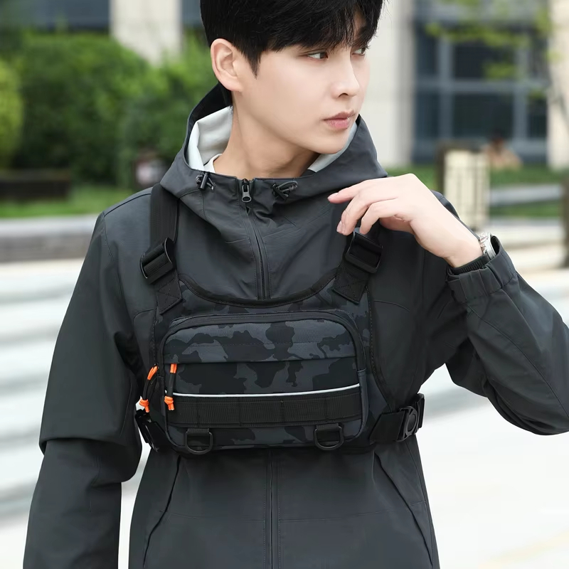Cycling Front Chest Vest Tacti - Tactical Vest Men ulasan dan harga