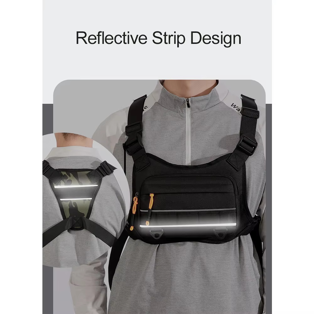 Cycling Front Chest Vest Tacti - Tactical Vest Men ulasan dan harga