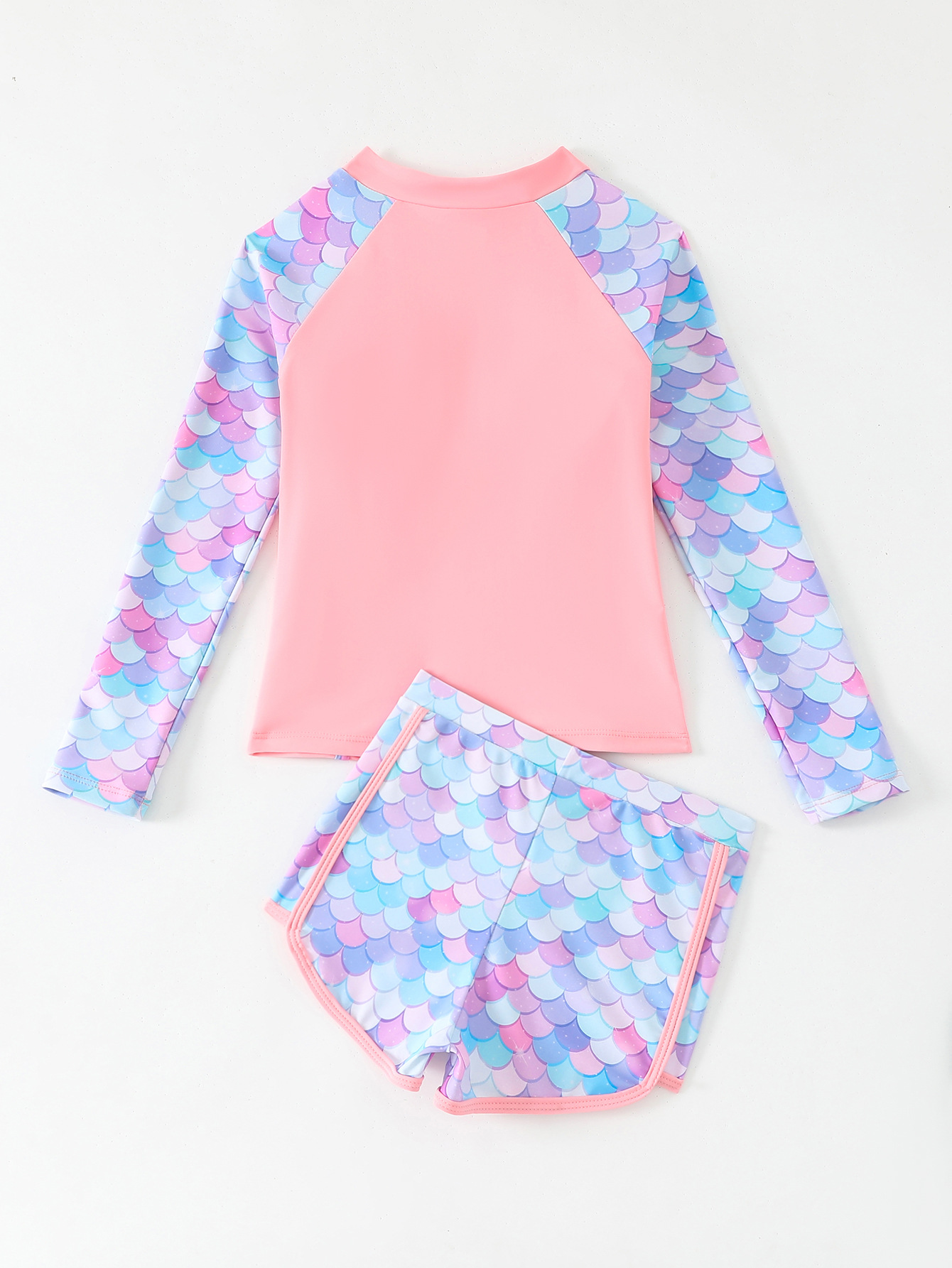 Girls Swimsuit 2025 Pink Long  - Swim Trunk Shorts ulasan dan harga