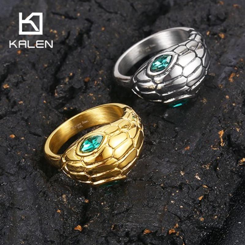 KALEN Stainless Steel Emerald  - Men'S Fashion Lk ulasan dan harga