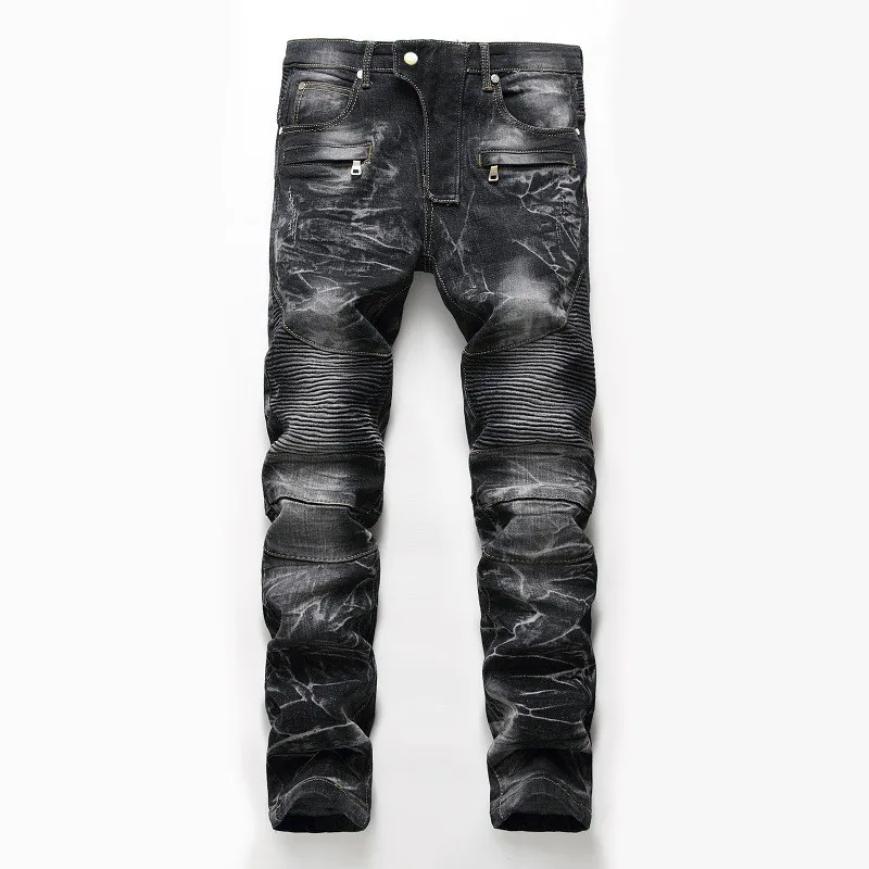Zipper Pocket Retro Nostalgic  - Men'S Fashion Nova Jeans ulasan dan harga
