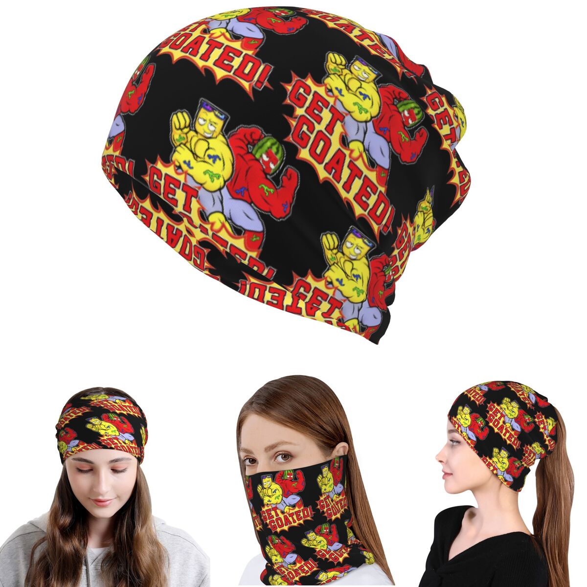 Sunny And Melon Bandana Neck C - Beanie Winter Hat ulasan dan harga